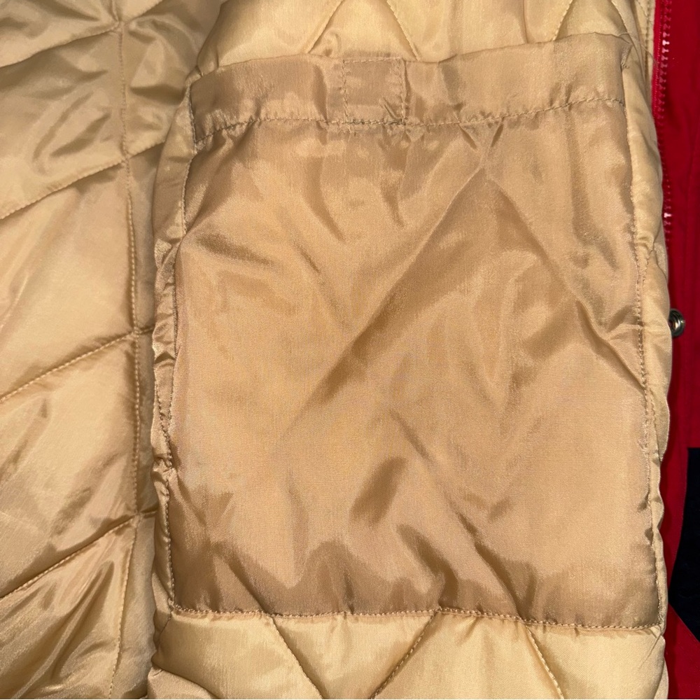 Vintage Rare 90s Starter San Francisco 49ers Puffer Jacket Red NFL Star XL EUC - Picture 9 of 10